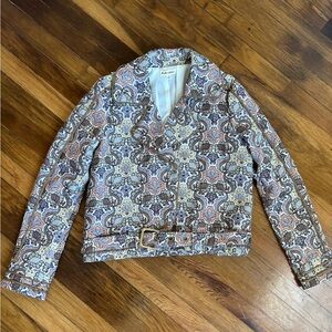 For Love And Lemons Multicolor Patterned Blazer